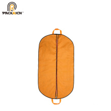 High quality Wholesale customization non woven orange man garment suit cover bag